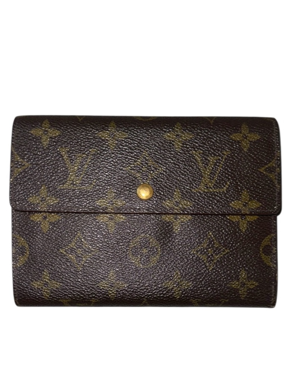 LOUIS VUITTON LV Monogram Porte Tresor Papiers Trifold Wallet - Picture 1 of 12
